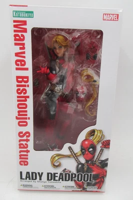 Kotobukiya Marvel Bishoujo Dama Deadpool Estatua X-Men Figura NUEVO Sellado Foto 1 de 4