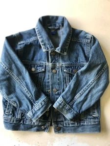 Chaqueta de mezclilla azul Oshkosh B’gosh - Talla 4T - XLNT - Imagen 1 de 6