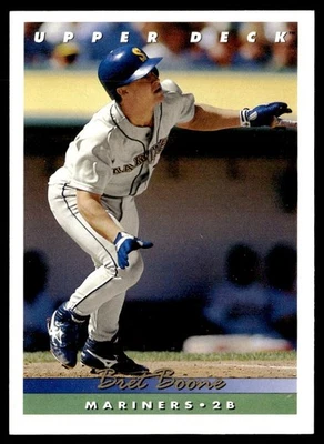 1993 Upper Deck Bret Boone Seattle Mariners #65 - Image 1 of 2