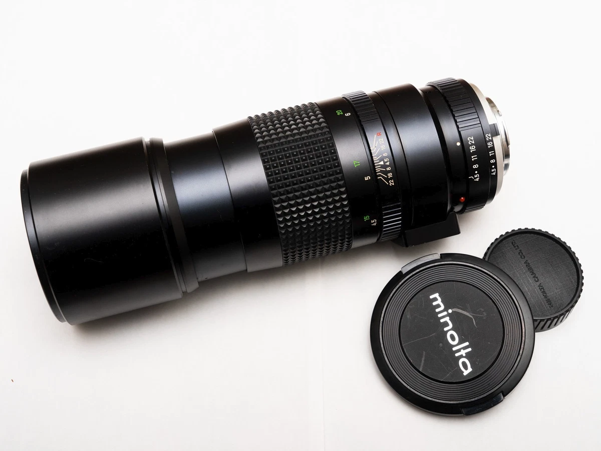 Minolta 300mm Focal f/4.5 Camera Lenses for sale | eBay