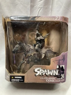 BLACK KNIGHT DELUXE 2003- SPAWN CLASSIC COVERS SERIES 24 THE DARK AGES - Image 1 of 4