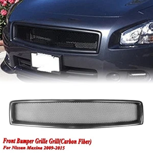 Auto Kühlergrill Frontgrill Gitter Für Nissan Maxima 2009-2015 2010 Kohlefaser - Bild 1 von 15