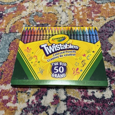 Crayola Twistables Colored Pencil Set, Art Supplies, Gift for Kids, 50 Count  - Image 1 of 2
