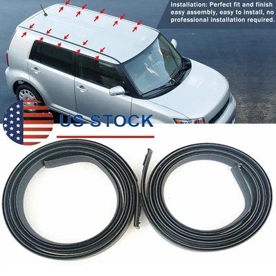 2Pcs Car Roof Strip Moulding Trims for Toyota SCION XB 2008-2015 75556-12171 USA Foto 1 de 4