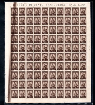 Centavo democrático. 20 No. 544 variedades Raybaudi com certificação de ouro - MNH - Imagem 1 de 3