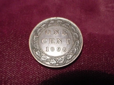 1898H CANADA LARGE CENT! - NICER GRADE KEY DATE!! - Image 1 of 2