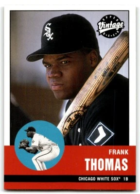 2001 UPPER DECK VINTAGE FRANK THOMAS CHICAGO WHITE SOX #137 - Image 1 of 2
