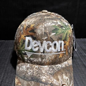 Devcon Realtree Hat Cap Mens Strapback Camo Hunting Hiking Outdoor Fish Military - Picture 1 of 10