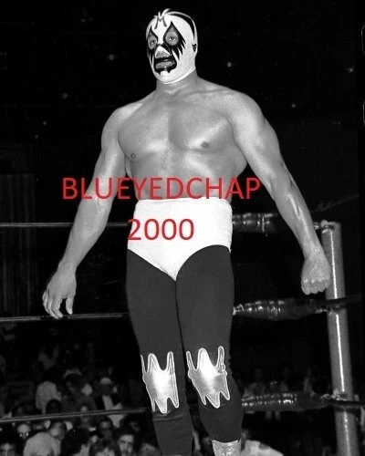 MIL MASCARAS WRESTLER 8 X 10 WRESTLING PHOTO NWA - Image 1 of 1