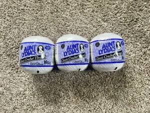 New Yarn Lot of 3 Balls Aunt Lydia's Classic Crochet Thread - White - Picture 1 of 5