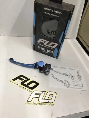Conjunto de embrague Flo Motorsports Pro 160 palanca de repuesto azul break away perch Foto 1 de 4