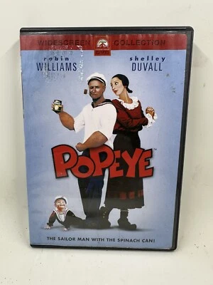 Popeye DVD Robin Williams Shelley Duvall Widescreen Foto 1 de 3