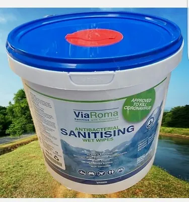 Multi Surface Disinfectant Antibacterial 500 Wet Wipes Sanitiser Tub Anti-Viral • 12.79£
