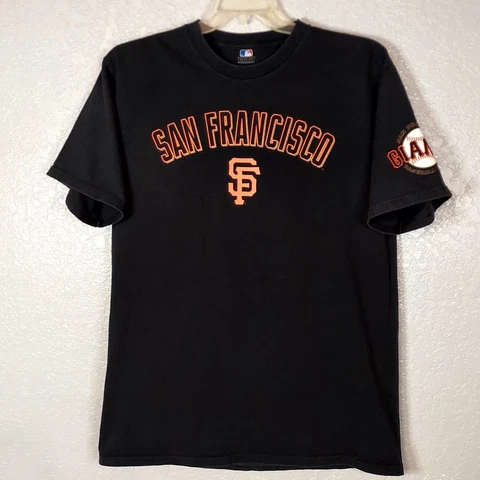 Genuine Merchandise T Shirt Adult Large Black San Francisco Giants Posey 28 Cover