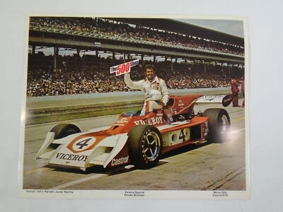 Al Unser Vicaroy Special Parnelli Jones Racing Indy 500 8.5" x 11" Postcard - Image 1 of 4