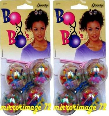  Soportes de cola de caballo Goody Bobo's Jumbo 1997 de colección (paquete de 2) Foto 1 de 2