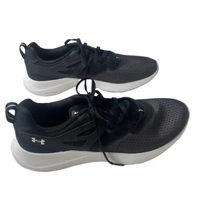Under Armour Womens Charged Breath TR 2 3022617-003 Black-White Sneaker Size 10 - Picture 1 of 7