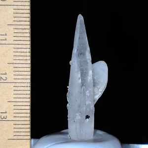 Tessin Quartz terminated crystals with Specular Hematite mineral specimen 18ct - Picture 1 of 9
