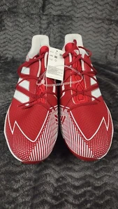 Adidas Adizero Afterburner 7 EG7613 rot Metall Baseball Stollen Herren Größe 15 neu mit Etikett - Bild 1 von 6
