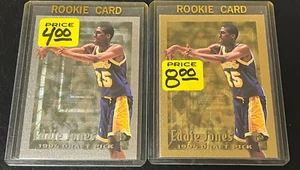 EDDIE JONES ROOKIES 1994-95 TOPPS INSERTO ORO IN RILIEVO & CARTA ARGENTO Temple Owls - Foto 1 di 2