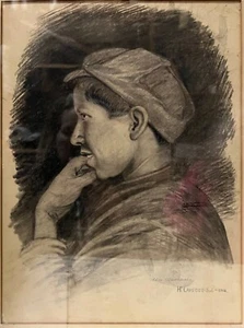 H. Lays Deo SJ Zeichnung: "Un Muchacho" - Bild 1 von 2