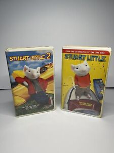 Stuart Little & Stuart Little 2 VHS tapes FAMILY MOVIE NIGHT