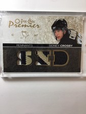 2007-08 O-Pee-Chee Premier Remnants SIDNEY CROSBY  PR-SC # 1/35 Penguins🔥🔥🔥