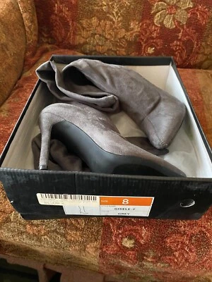 NUEVO SEÑORA TALLA 8M "LILILIANA" GISELLE - 7 BOTAS GRISES Foto 1 de 4