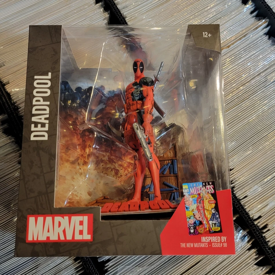 Marvel Collection Deadpool New Mutants #98 Action Figure McFarlane 2024 - Image 1 of 1