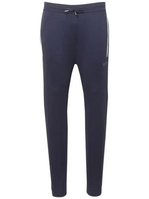 Pantalones de chándal para hombre Hugo Boss con logotipo azul oscuro Foto 1 de 3
