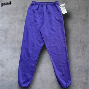 Vtg Russell Athletic Sweatpant Men L Purple Pockets USA Made NUBLEND NOS 1 - Picture 1 of 11