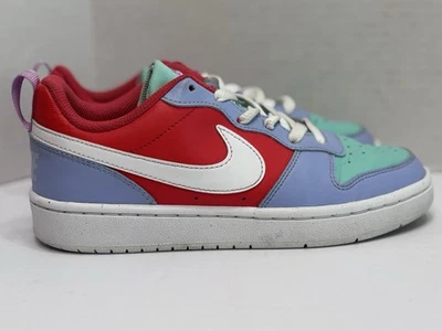 Nike Court Borough Low Recraft GS DV5456-400 Multi Color Shoes 5Y - Image 1 of 4