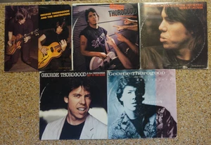 LOT of 6 GEORGE THOROGOOD LPs Vinyl Albums Hard Blues Rock Records Live VG+ - Picture 1 of 21