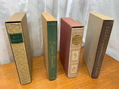 4 Books The Pickwick Papers Dickens 1938 Tales Of Mystery E.A.Poe 1941 Quo Wadis - Image 1 of 4