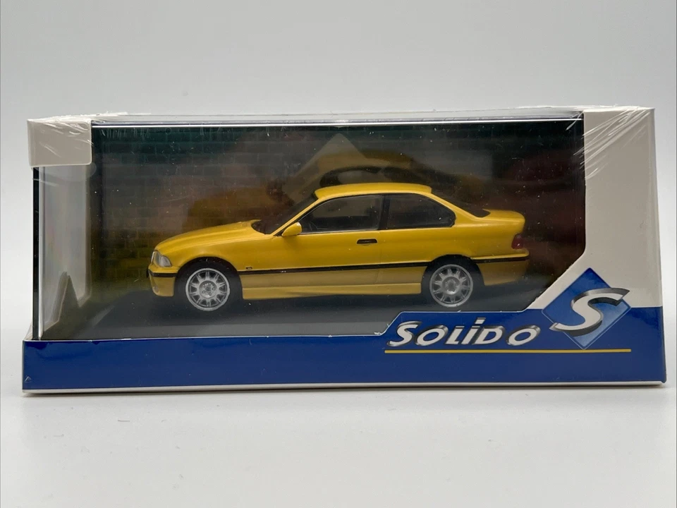 1999 BMW E36 M3 Coupe Amarillo Dakar 1 43 Solido S4315203