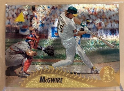 1995 Pinnacle MUSEUM COLLECTION #196 Mark McGwire RARE DUFEX PARALLEL - Image 1 of 2