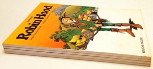 FZ- 4 ROMANZI A FUMETTI MOBY DICK ROBINSON CRUSOE - DE LA FUENTE - PAOLINE - H25 - Picture 1 of 3