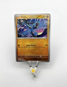 Riolu (Master Ball Pattern) 050/131 Prismatic Evolutions Holo - Bild 1 von 2