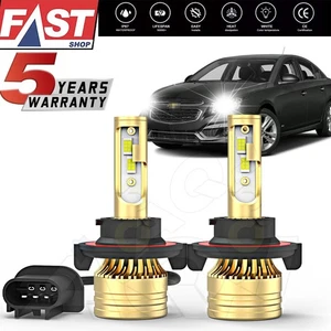 H13 9008 LED Headlight Bulb Hi/Low Beam Bright For Chevrolet Cruze Limited2016 - Picture 1 of 10