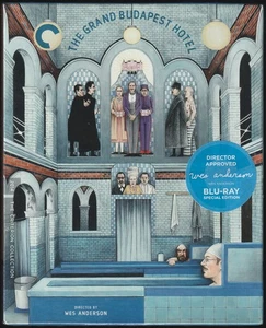 The Grand Budapest Hotel - DigiPack - Criterion - Blu-Ray + Slipcase - Region A - Picture 1 of 2