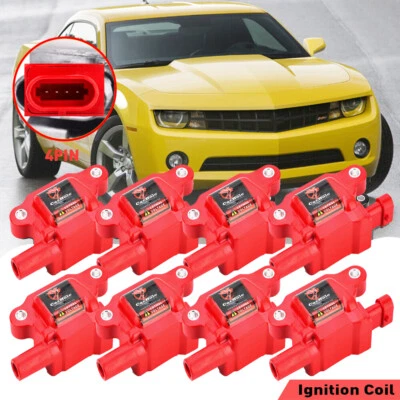 D510c Ignition Coil For Chevy Silverado 1500 GMC Sierra Yukon 5.3L 6.2L UF413 - Image 1 of 4