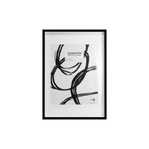 Unigift Downton 50x70cm MDF/Perspex Matt Picture/Photo Frame Wall Hanging Black - Picture 1 of 1