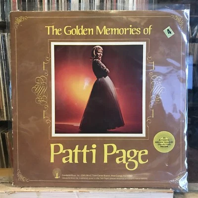 [SOUL/JAZZ]~EXC/VG+ 2 DOUBLE LP~PATTI PAGE~The Golden Memories Of~[1985~CANDELIT - Image 1 of 4