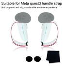 For Meta Quest3 VR Controller Sleeve Silicone Handle H Cover Grip T Strap H6Q4