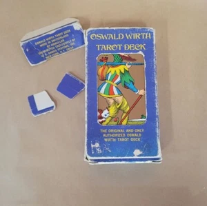 Baraja de Tarot Oswald Wirth de Colección Caja Cartas Usadas Excelente Juego Completo - Imagen 1 de 8
