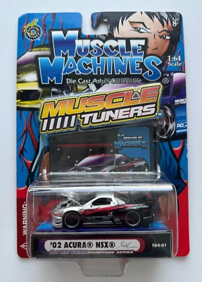 Muscle Machines 2004 negro 02 Acura NSX RJ DE VERR firma T04-01 Foto 1 de 2