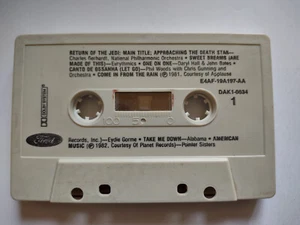Ford Promo Cassette ONLY Star Wars Return Of The Jedi, Eurythmics DAK1-0634 - Bild 1 von 2