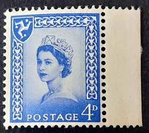 🇮🇲 4p Postage Isle Of Man Stamp with Margin - Picture 1 of 2