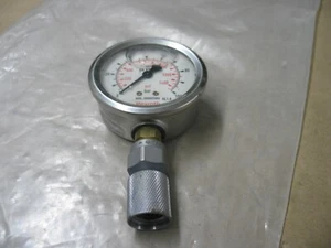 NEU BOSCH REXROTH R900027963 MANOMETER 100 BAR /1470 PSI 2-1/2" DURCHMESSER P9591 - Bild 1 von 4