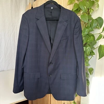 Abrigo Blazer Deportivo Bonobos Zignone Italiano Lana Ventana Cuadros Para Hombres 44L Delgado Foto 1 de 4